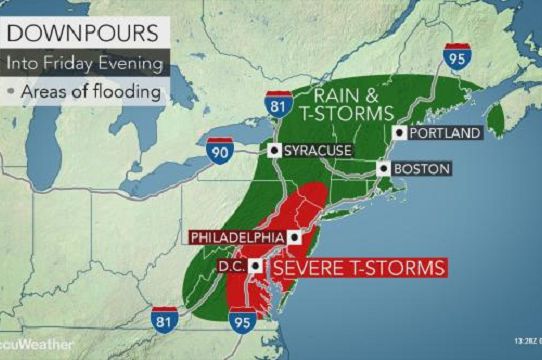 Stormy graphic from Accuweather